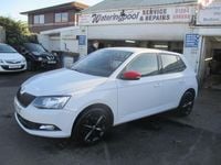 Used Skoda Fabia 110 HP (80 kW) 2017 White Hatchback