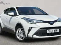 Used Toyota C-HR 122 HP (89 kW) 2021 White SUV