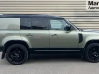 Used Land Rover Defender SE 249 HP (183 kW) 2023 Pangea green metallic SUV