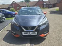 Used Nissan Micra Tekna 90 HP (66 kW) 2017 Grey Hatchback