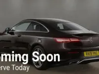 Used Mercedes E220 AMG line 2019 Red Coupe