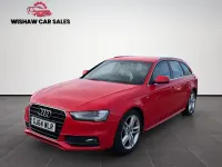 Used Audi A4 S-Line 150 HP (110 kW) 2014 Red Estate