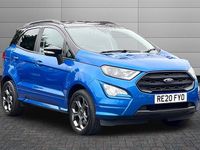 Used Ford Ecosport ST-Line 125 HP (91 kW) 2020 Blue SUV