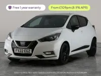 Used Nissan Micra S 92 HP (67 kW) 2022 White Hatchback