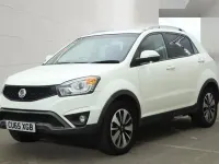 Used SsangYong Korando Limited 149 HP (109 kW) 2015 White SUV