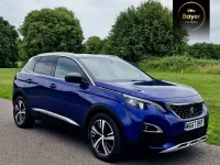 Used Peugeot 3008 GT-line 130 HP (95 kW) 2017 Blue SUV