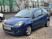 Used Ford Fiesta Zetec 2008 Blue Hatchback