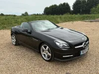 Used Mercedes SLK250 AMG 204 HP (150 kW) 2013 Black Cabriolet