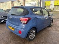 Used Hyundai i10 SE 2017 Blue Hatchback
