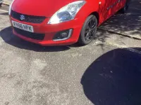 Begagnad Suzuki Swift SZ-L 2016 Röd Halvkombi