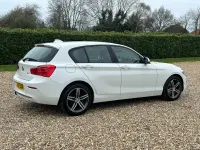 Używany BMW 118 Sport Line 2016 Biały Hatchback