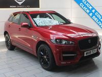 Used Jaguar F-Pace R-Sport 180 HP (132 kW) 2018 Red SUV