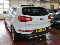 Used Kia Sportage 115 HP (84 kW) 2013 White SUV