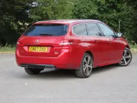 Used Peugeot 308 GT-line 2017 Red Estate