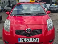 Used Toyota Yaris SR 85 HP (62 kW) 2007 Red Hatchback