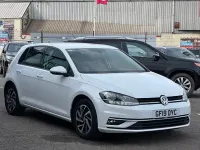 Used VW Golf VII Match 115 HP (84 kW) 2019 White Hatchback