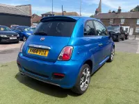 Used Fiat 500 S 69 HP (50 kW) 2014 Blue Hatchback