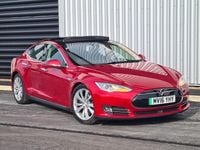 Used Tesla Model S 314 kW (428 HP) 2016 Red Hatchback