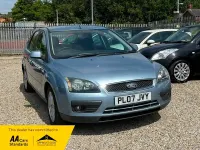 Used Ford Focus Zetec 2007 Blue Hatchback
