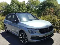 New Skoda Fabia Design Edition 85 HP (62 kW) 2026 Smokey silver metallic black magic pearl effect Hatchback