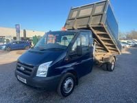Used Ford Transit 100 HP (73 kW) 2010 Blue Cabriolet