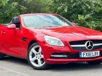 Usado Mercedes SLK250 AMG Edition 1 2011 Rojo Descapotable