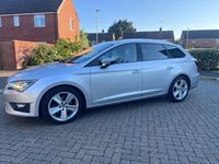 Used Seat Leon FR 150 HP (110 kW) 2014 Silver Estate