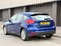 Used Ford Focus Titanium 2016 Blue Hatchback