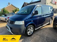 Used VW T5 102 HP (75 kW) 2007 Blue Van