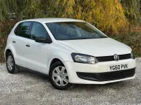 Used VW Polo S 70 HP (51 kW) 2010 White Hatchback