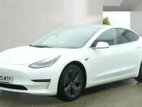 Used Tesla Model 3 Long Range AWD 77 kW (106 HP) 2020 White Sedan