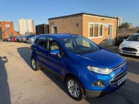 Used Ford Ecosport Zetec 2016 Blue SUV