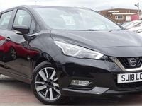 Used Nissan Micra Acenta Limited Edition 90 HP (66 kW) 2018 Black Hatchback