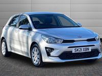 Used Kia Rio 83 HP (61 kW) 2021 Satin silver Hatchback