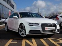 Used Audi A7 Comfort 214 HP (157 kW) 2017 White Hatchback