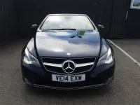 Used Mercedes E220 SE 2014 Blue Cabriolet