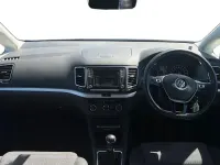 Usado VW Sharan SE 150 HP (110 kW) 2019 Azul Monovolume
