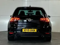 Used VW Golf VII GTI 2015 Black Hatchback