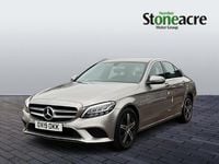 Used Mercedes C200 180 HP (132 kW) 2019 Silver Sedan