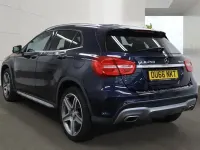 Used Mercedes GLA250 AMG line 211 HP (155 kW) 2016 Blue SUV