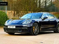 Used Porsche Panamera 440 HP (323 kW) 2017 Blue Hatchback