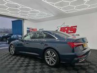 Used Audi A6 S-Line 204 HP (150 kW) 2020 Blue Sedan