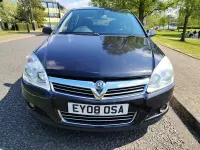 Used Vauxhall Astra Design Edition 138 HP (101 kW) 2008 Black Hatchback