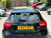 Used Mercedes A180 2018 Black Hatchback