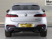 Used BMW X4 M Sport 190 HP (139 kW) 2020 Silver SUV
