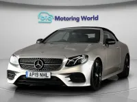 Usado Mercedes E220 AMG line 194 HP (142 kW) 2019 Prateado Cabrios