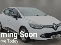 Used Renault Clio Dynamique 75 HP (55 kW) 2016 White Hatchback
