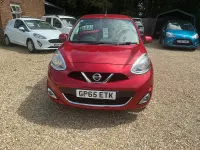 Used Nissan Micra Acenta 2015 Red Hatchback