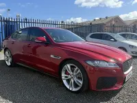 Begagnad Jaguar XF S 300 HK (220 kW) 2018 Röd Sedan