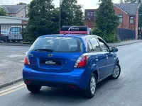 Used Kia Rio 109 HP (80 kW) 2011 Blue Hatchback